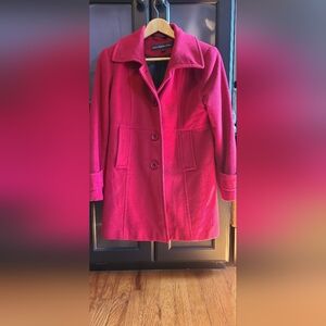 Kristen Blake Wool & Cashmere Pea Coat - Size Small